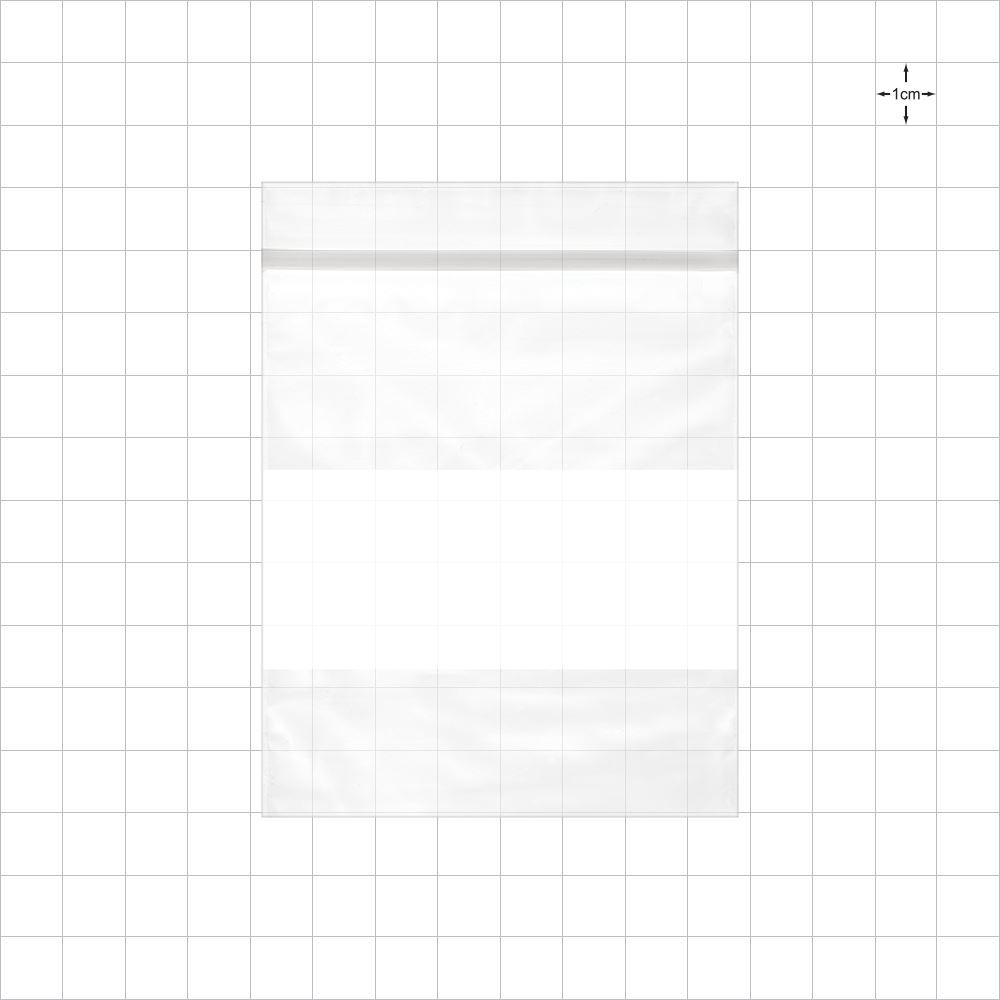 Discontinued - Zipper Bag with Writeable Panel