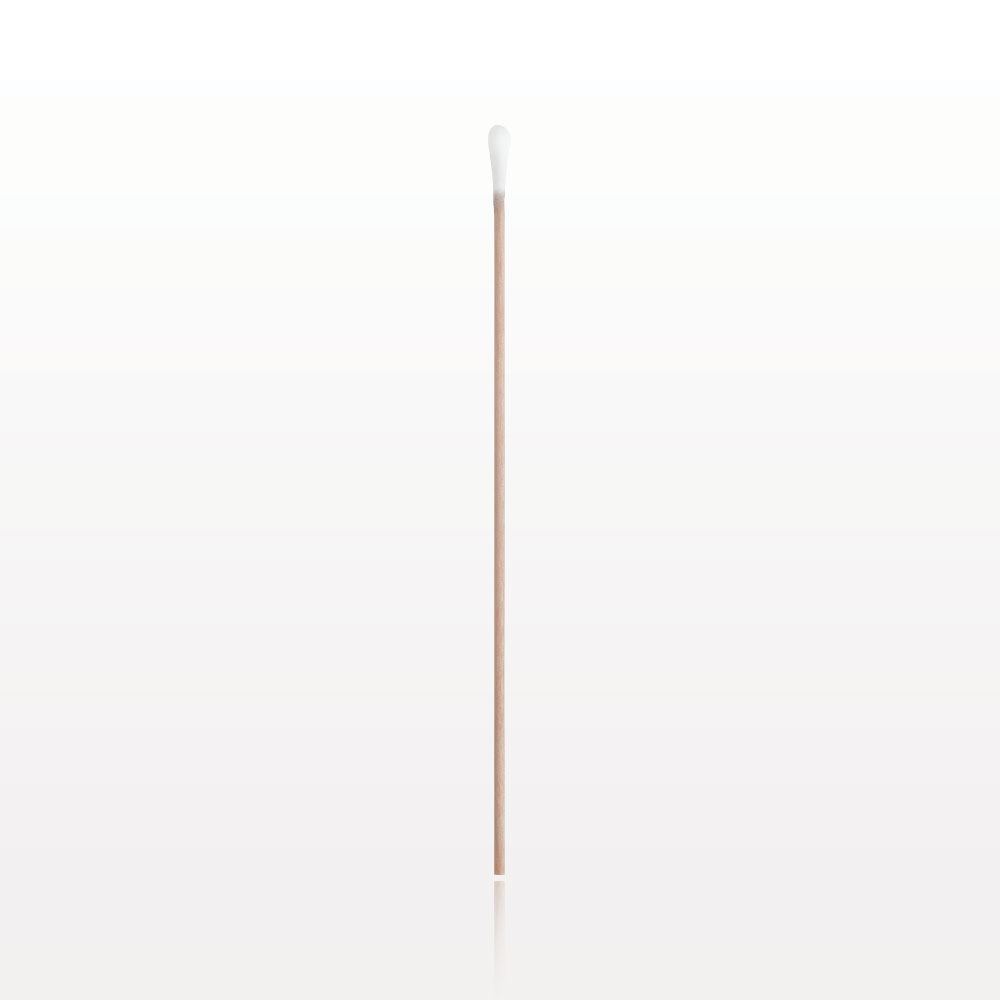 Tightly Wound Round Tip Swab with Wood Handle