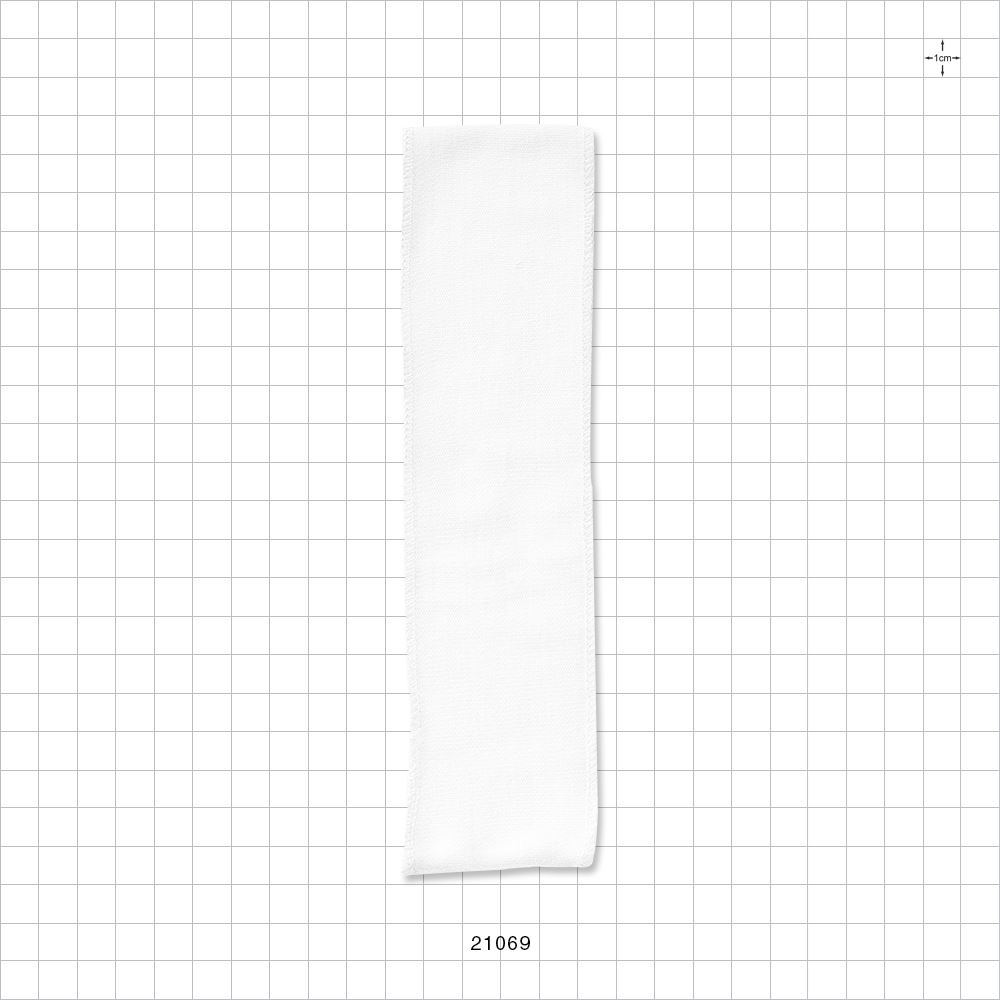 Disposable Stretch Headband, White