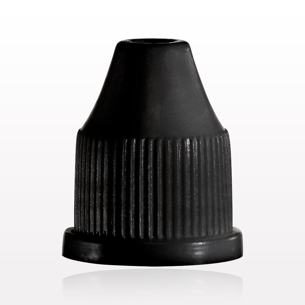 Ribbed Screw Cap, Black for 74225 and 74226
