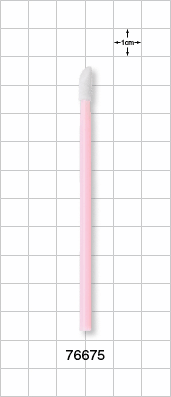 Flocked Doe Foot Lip Gloss Applicator