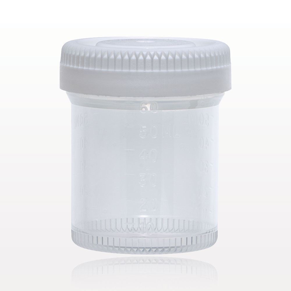 Specimen Container w/White Cap