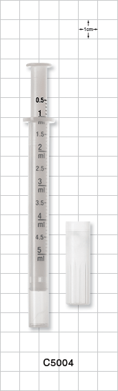 Discontinued Syringe, Open-Bore with Cap; Assembled