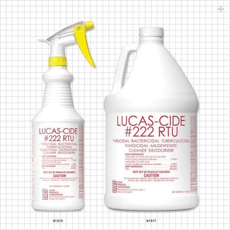 LUCAS-CIDE™ RTU Salon & Spa Disinfectant, Gallon