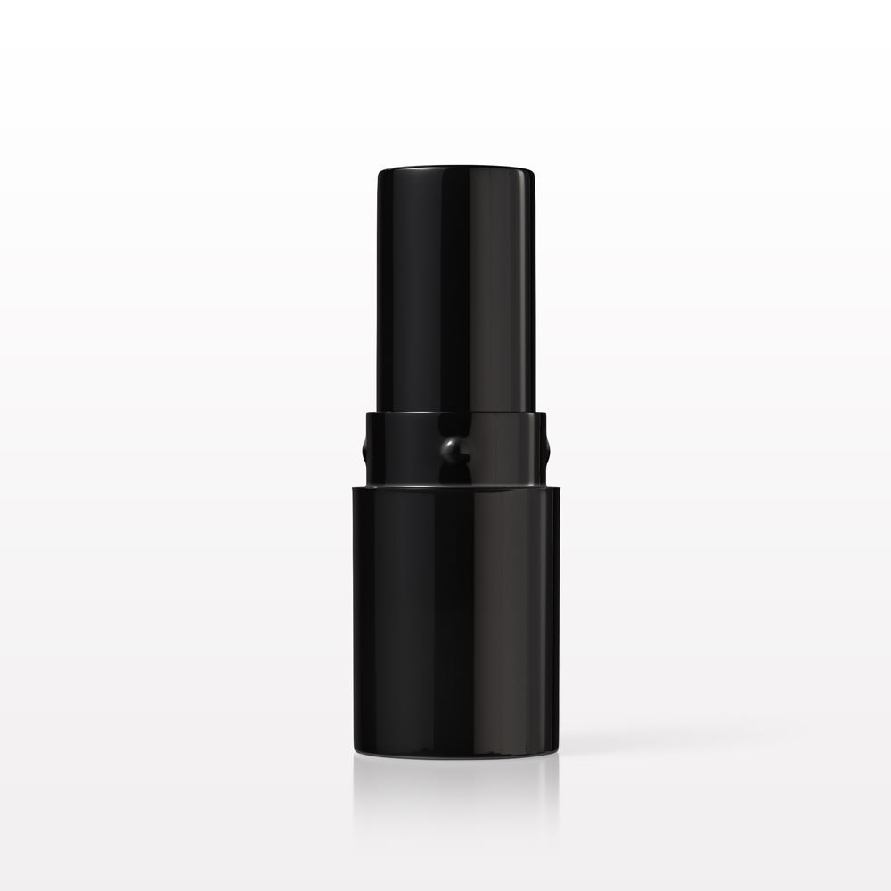 Mini Lipstick Tube and Cap, Black
